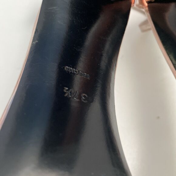 Alexander Wang Fabiana Sandal Pink Metallic Open Toe Ankle Strap Cape 37… - Picture 12 of 15